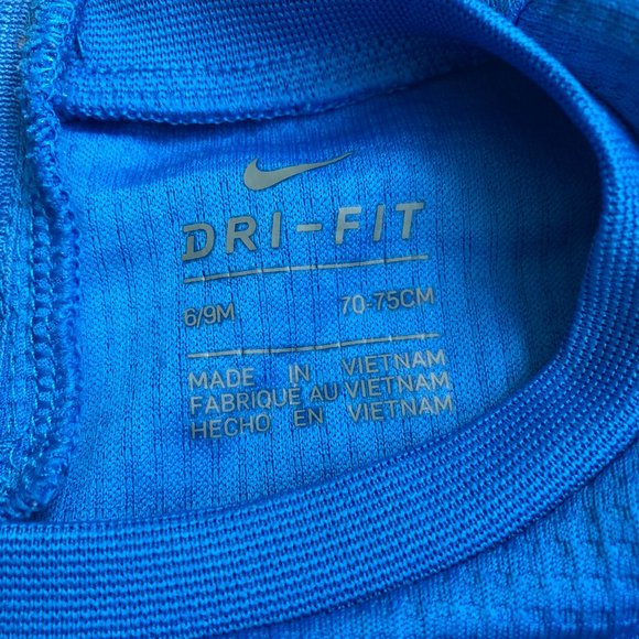 Nike dri-fit long-sleeve blue shirt - Picture 4 of 5